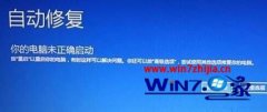 win7系统提示“你的电脑未正确启动”的操作步骤