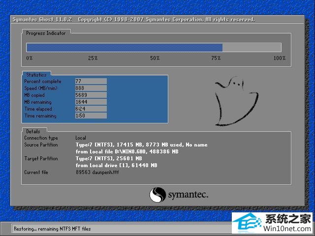 雨木林风 Ghost Win10 64位 装机版 v2019.05