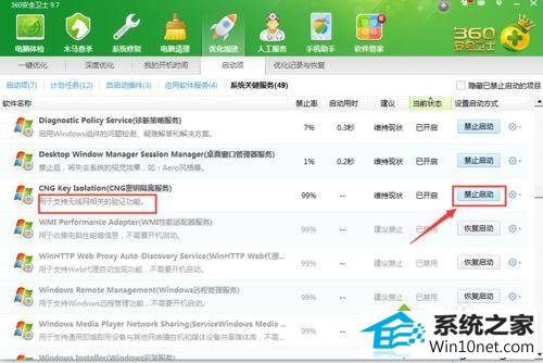 点击全部开启 win10系统创建虚拟wifi提示“无法启动承载网络”的图文步骤
